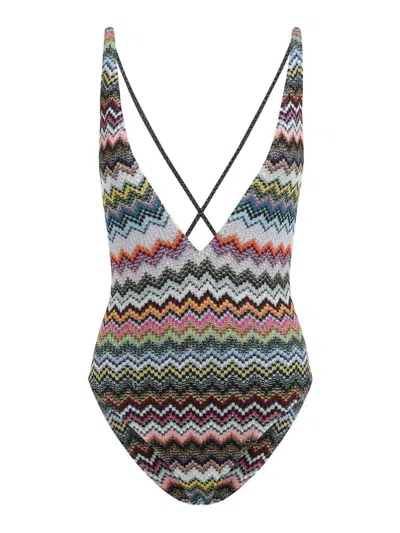 Missoni Viscose One-piece In Multi