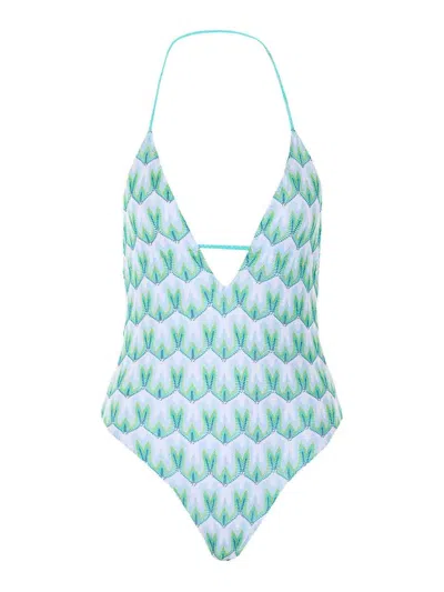 Missoni Multi Light Swimwear In Green