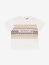 Missoni Baby Boys Zigzag Logo T-shirt In White