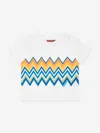Missoni Baby Boys Zigzag Print T-shirt In White