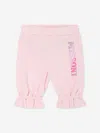 Missoni Baby Girls Logo Joggers In Pink