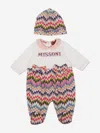 Missoni Baby Girls Zigzag Babygrow Set In Multi