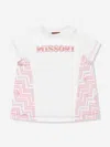 Missoni Logo-print T-shirt In Pink