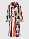 Missoni Cotton Terry Bathrobe Zig Zag