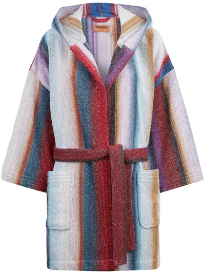 Missoni Clancy Bathrobe In Multicolour