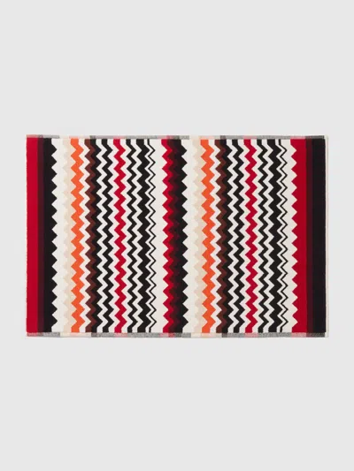 Missoni Badeteppich Aus 100% Baumwolle Mit Chevron-muster In Multi