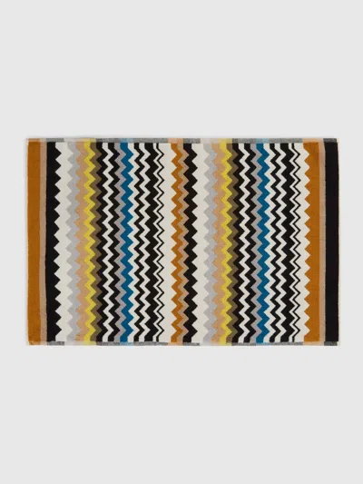 Missoni Badeteppich Aus 100% Baumwolle Mit Chevron-muster