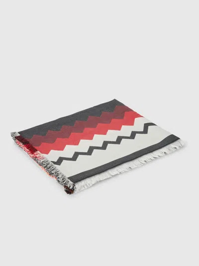 Missoni Fouta Bath Towel 140x180 Cm Zig Zag In Cotton Terry