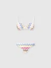 Missoni Knitted Bikini In Multicoloured