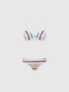 Missoni Zig-zag-pattern Bikini Set In Multi