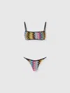 Missoni Scoop-neck Bikini In Multicoloured