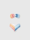 Missoni Bandeau-bikini Aus Zick-zack-lamé-viskosemischung In Multicoloured