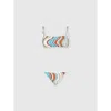 Missoni Multicolor Light Blue Beach Bikini Set In Multicoloured