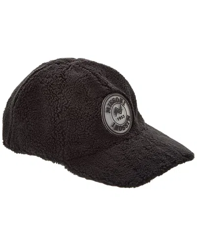 Missoni Baseball Cap In Black
