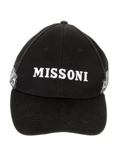 Pre-owned Missoni Baseball Cap In Black