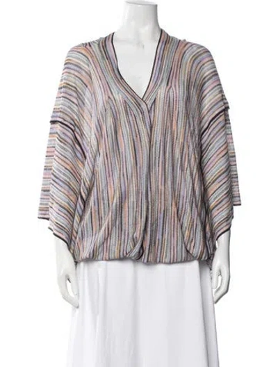 Pre-owned Missoni Bateau Neckline Sweater In Black