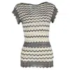 Missoni Bateau Neckline Top In Multicolor Viscose