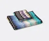 Missoni Zig-zag Print Towel Set In Blue Multicolor
