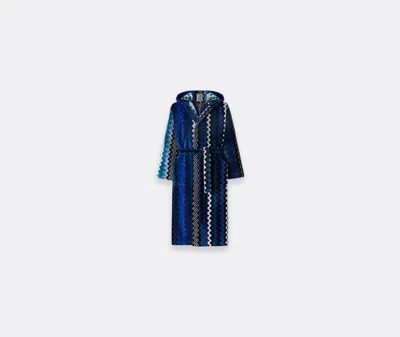 Missoni Bath Linens Blue Xl
