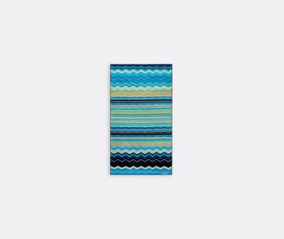 Missoni Bath Linens Multicolour Uni In Blue