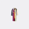 Missoni Giacomo Hooded Bathrobe In Orange