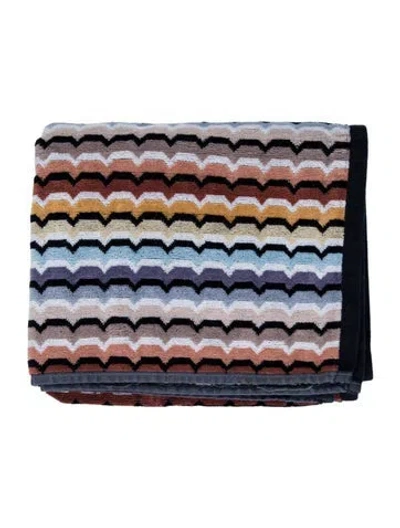 Pre-owned Missoni Bath Towel In Neutral