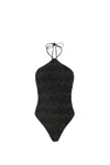 Missoni Beachwear In Black,lamé