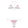 Missoni Multicolor Bikini Costume In White