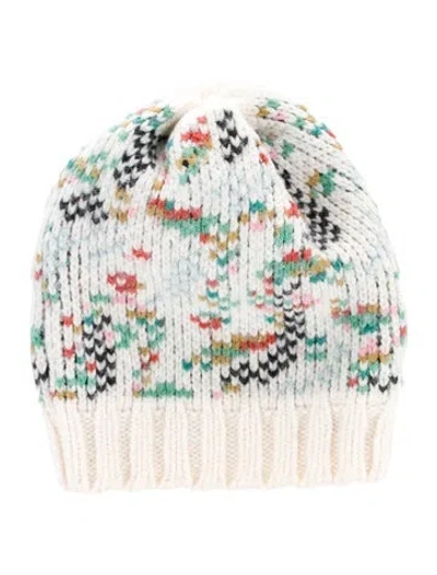 Pre-owned Missoni Beanie In Green