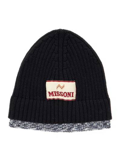 Missoni Beanie U9765 In Black