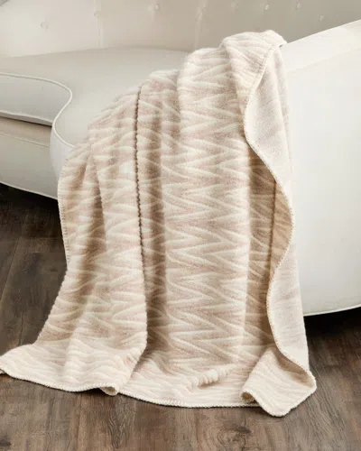Missoni Beaver Wool-blend Throw, 55" X 75" In Multi