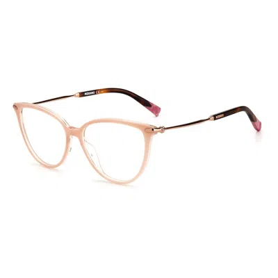 Missoni Beige Acetate Frames In Burgundy