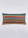 Missoni Belfast Zigzag Decorative Cushion In Multicoloured