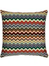 Missoni Belfast Zig-zag Cushion In Mehrfarbig
