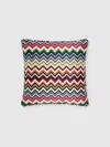 Missoni Small Belfast Zigzag-pattern Cushion In Multi