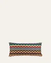 Missoni Belfast Zigzag Decorative Cushion In Multi