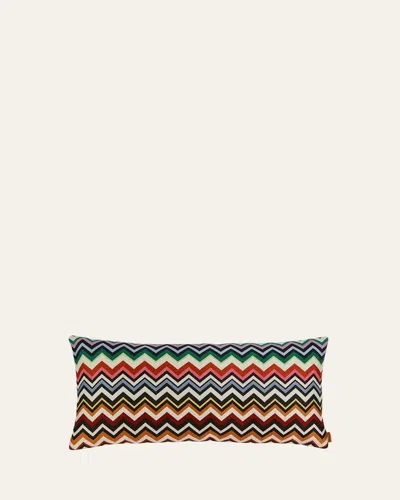 Missoni Belfast Zigzag Decorative Cushion In Multicoloured