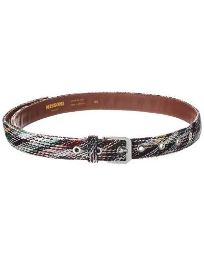 Missoni Belt In Multi