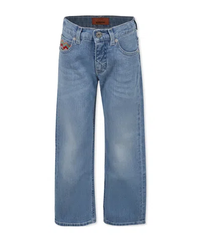 Missoni Belt-loop Jeans In Blue