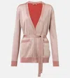 Missoni Belted Lamé Wrap Cardigan