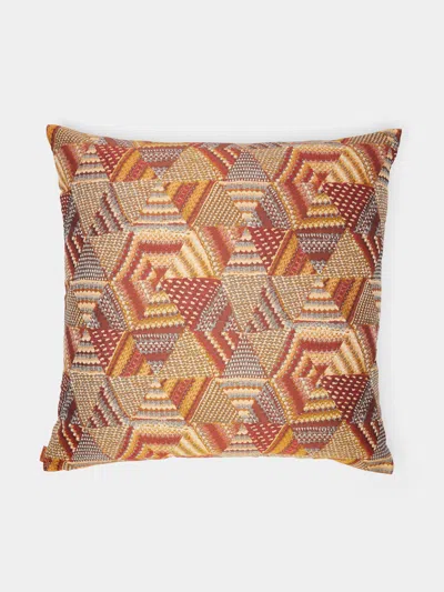 Missoni Berkeley Wool-blend Cushion  Home Abask Luxury Gift In Multi