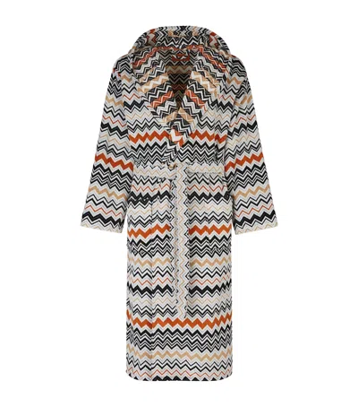 MISSONI BERNARD HOODED BATH ROBE