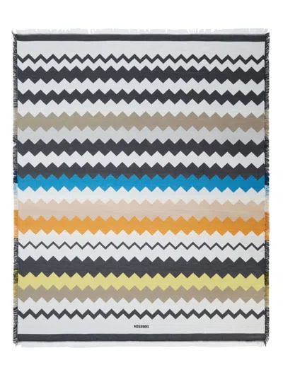 Missoni Best Fouta Towel (140cm X 180cm) In Black