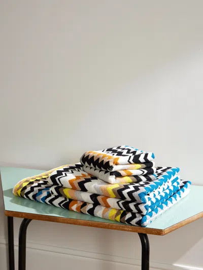 Missoni Best Set Of Five Striped Cotton-terry Towels In Multi