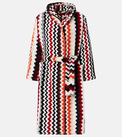 Missoni Best Zigzag Cotton Terry Bathrobe