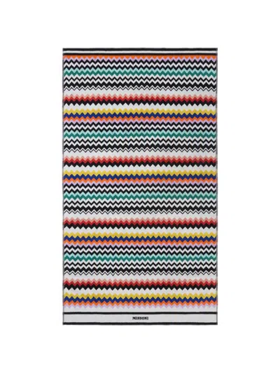 Missoni Best Zigzag-pattern Beach Towel In Multi