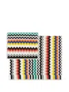 Missoni Best Zigzag-pattern Towel Set In Multi