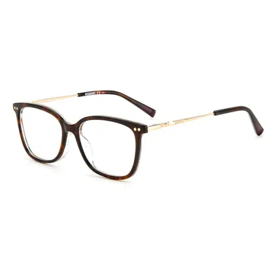 Missoni Bicolor Acetate Frames In Black