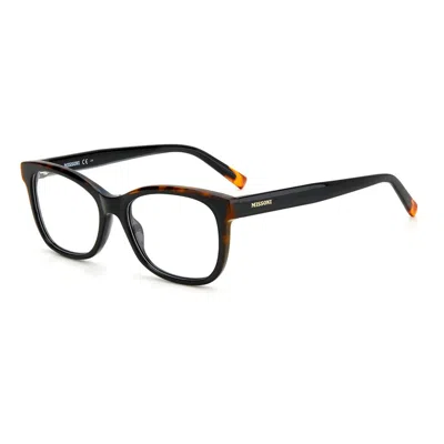Missoni Bicolor Acetate Frames In Black
