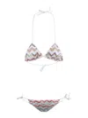 Missoni Women's Zigzag Knit Bikini Set In Multicolour